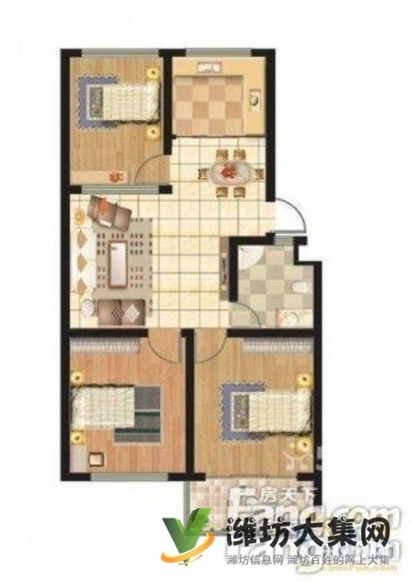 新華中學佳樂家近 櫻園西區 多層二樓 帶地下室出稅
